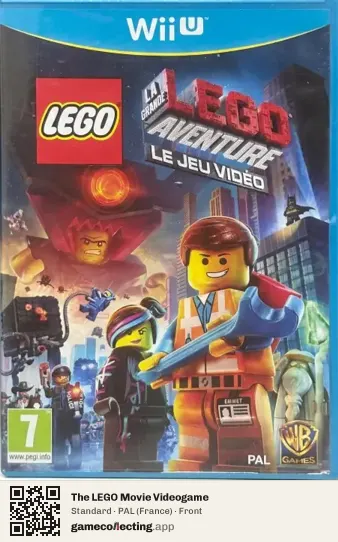 The LEGO Movie Videogame Nintendo Wii U, France box front