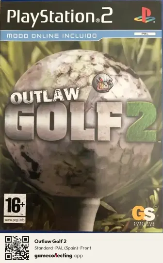 Outlaw Golf 2 PlayStation 2, Spain box front