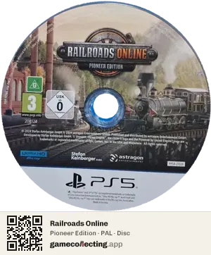 Railroads Online PlayStation 5, PAL disc