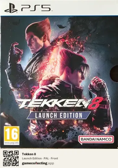 Tekken 8 PlayStation 5, PAL box front