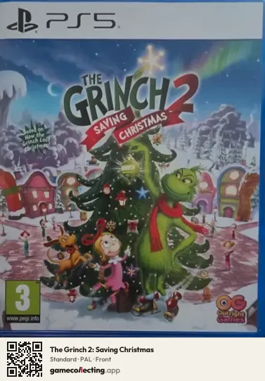The Grinch 2: Saving Christmas PlayStation 5, PAL box front