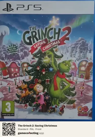 The Grinch 2: Saving Christmas PlayStation 5, PAL box front