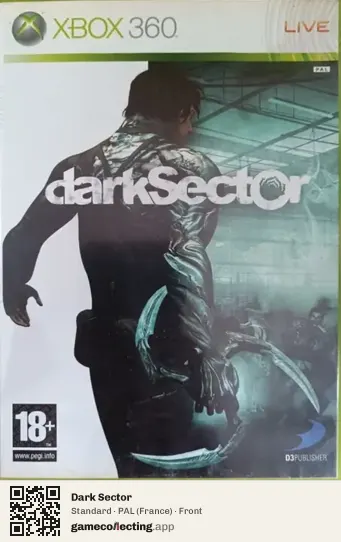 Dark Sector Xbox 360, France box front