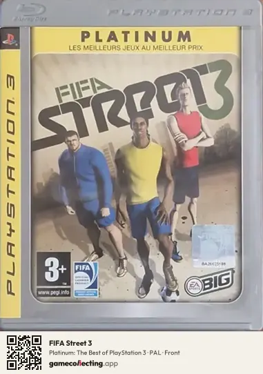 FIFA Street 3 PlayStation 3, PAL box front