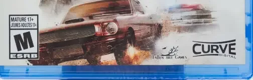 American Fugitive, the ESRB box on its front