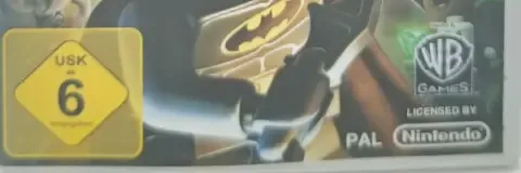 LEGO Batman 2: DC Super Heroes, the USK square on its front
