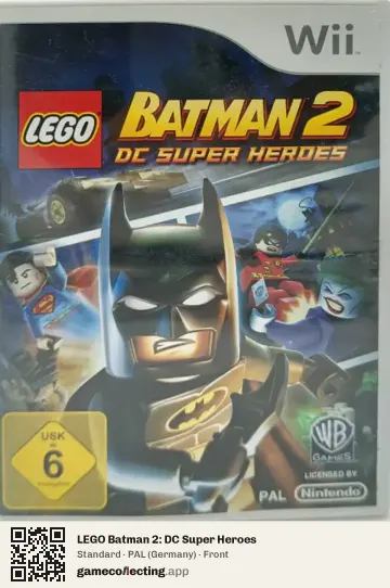 LEGO Batman 2: DC Super Heroes Nintendo Wii, Germany box front