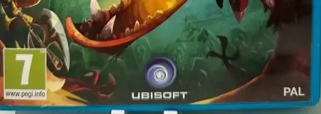 Rayman Legends, the PEGI square on its front