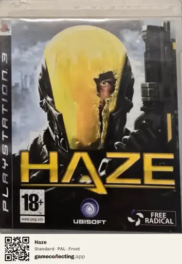 Haze PlayStation 3, PAL box front
