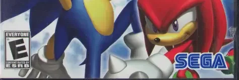 Sonic Heroes, the ESRB box on its front