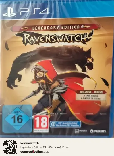 Ravenswatch PlayStation 4, Germany box front