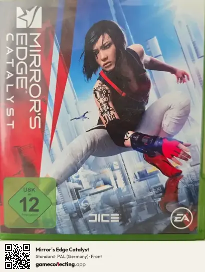 Mirror's Edge Catalyst Xbox One, Germany box front