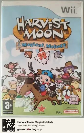Harvest Moon: Magical Melody Nintendo Wii, Italy box front