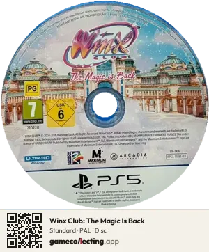 Winx Club: The Magic Is Back PlayStation 5, PAL disc