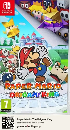 Paper Mario: The Origami King Nintendo Switch, Italy box front