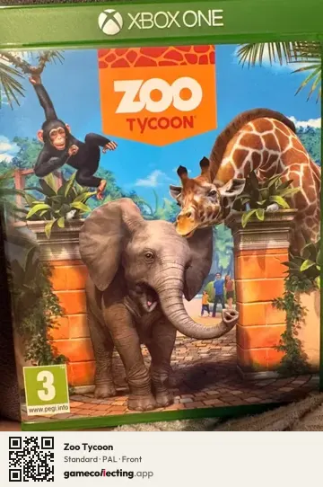 Zoo Tycoon Xbox One, PAL box front