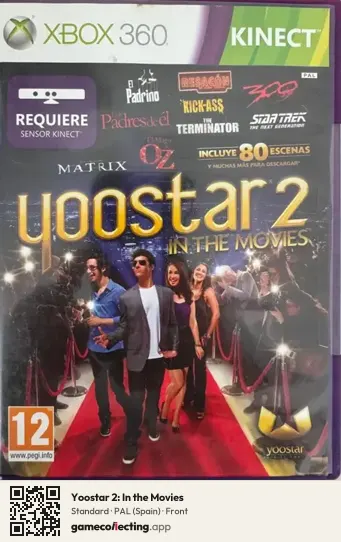 Yoostar 2: In the Movies Xbox 360, Spain box front