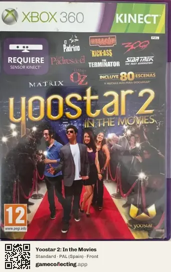 Yoostar 2: In the Movies Xbox 360, Spain box front
