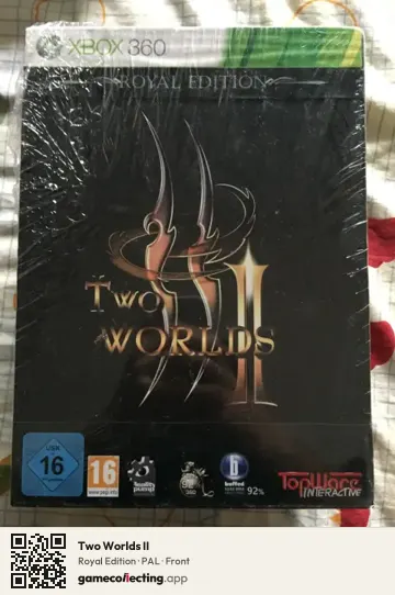 Two Worlds II Xbox 360, PAL box front