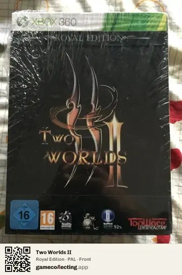 Two Worlds II Xbox 360, PAL box front