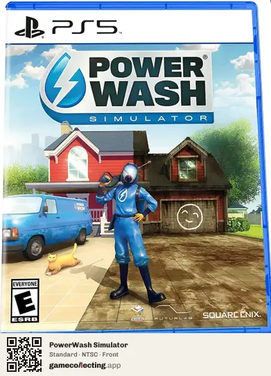PowerWash Simulator PlayStation 5, NTSC box front