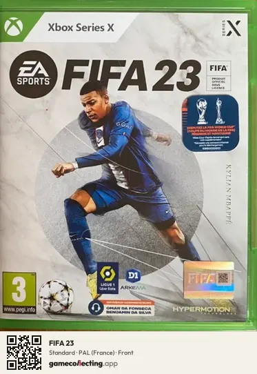 FIFA 23 Xbox Series X, France box front