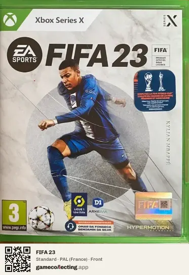 FIFA 23 Xbox Series X, France box front