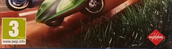 Hot Wheels Unleashed 2: Turbocharged, the PEGI square on its front