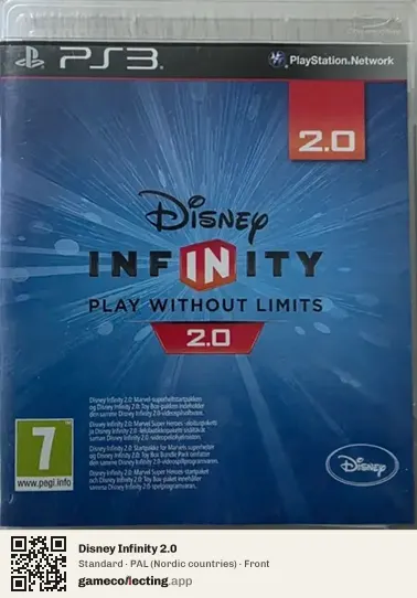 Disney Infinity 2.0 PlayStation 3, Nordic countries box front