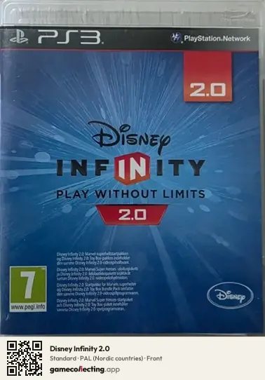 Disney Infinity 2.0 PlayStation 3, Nordic countries box front