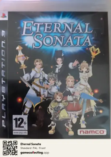 Eternal Sonata PlayStation 3, PAL box front
