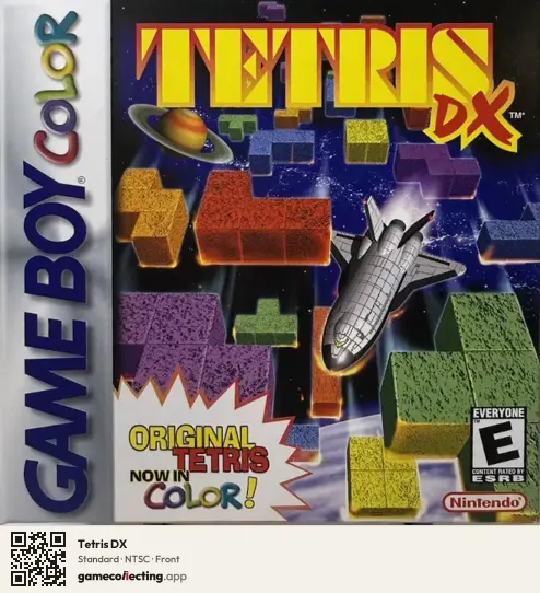 Tetris DX Game Boy Color, NTSC box front