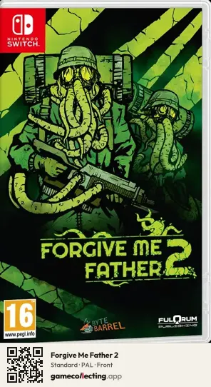 Forgive Me Father 2 Nintendo Switch, PAL box front