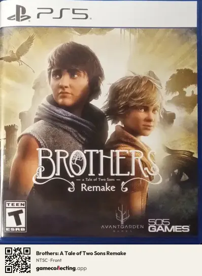Brothers: A Tale of Two Sons Remake PlayStation 5, NTSC box front