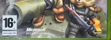 Conker: Live & Reloaded, the PEGI square on its front