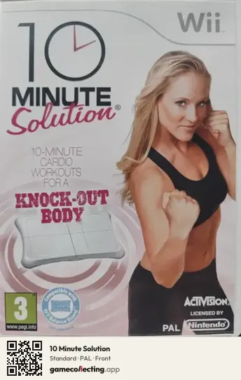 10 Minute Solution Nintendo Wii, PAL box front