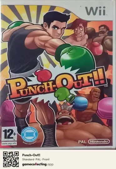 Punch-Out!! Nintendo Wii, PAL box front