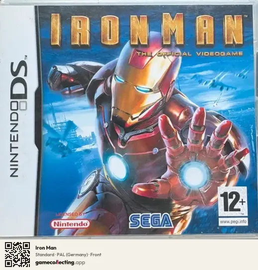 Iron Man Nintendo DS, Germany box front
