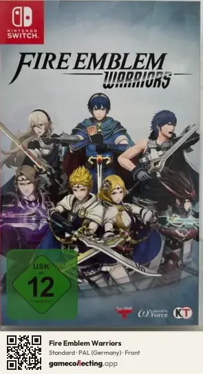 Fire Emblem Warriors Nintendo Switch, Germany box front