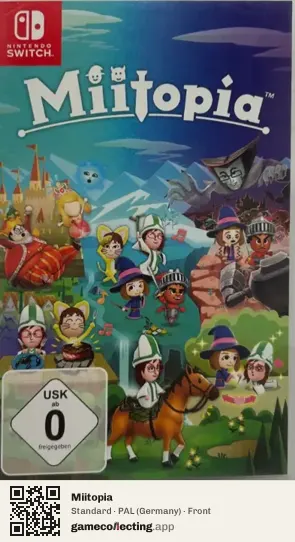 Miitopia Nintendo Switch, Germany box front