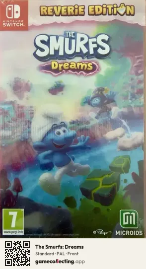 The Smurfs: Dreams Nintendo Switch, PAL box front
