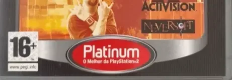 Tony Hawk's Underground 2, the PEGI square on its front