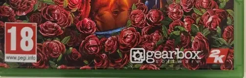 Borderlands 3, the PEGI square on its front