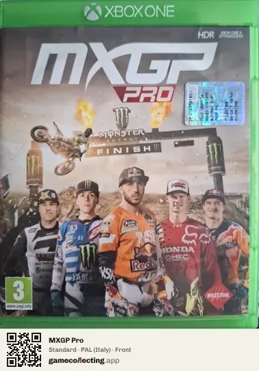 MXGP Pro Xbox One, Italy box front