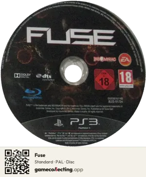 Fuse PlayStation 3, PAL disc
