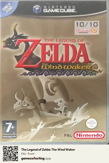 The Legend of Zelda: The Wind Waker Nintendo GameCube, PAL box front