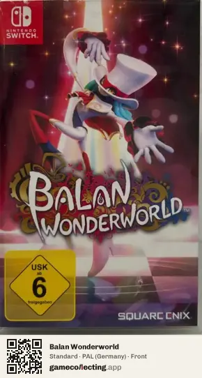 Balan Wonderworld Nintendo Switch, Germany box front