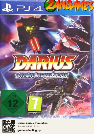 Darius Cozmic Revelation PlayStation 4, PAL box front