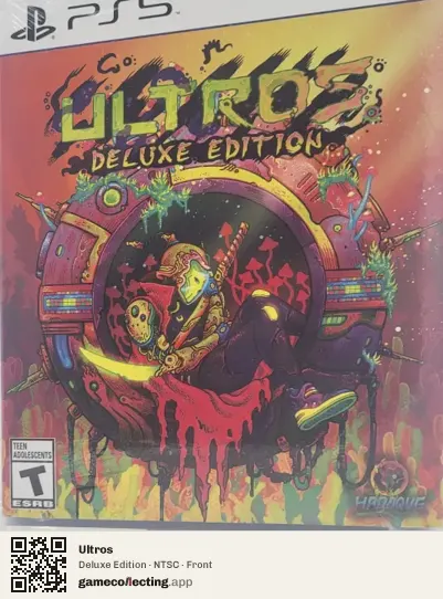 Ultros PlayStation 5, NTSC box front