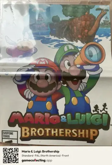 Mario & Luigi: Brothership Nintendo Switch, North America box front